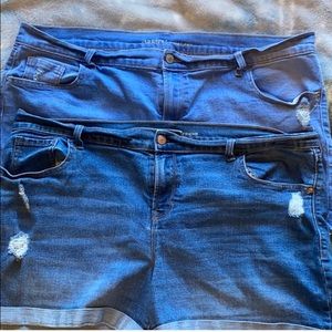 2 OLD NAVY Denim Boyfriend Shorts